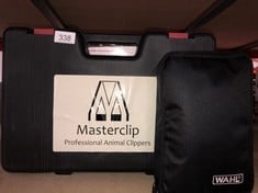 QUANTITY OF PET PRODUCT ITEMS TO INCLUDE MASTERCLIP PROFESSIONAL ANIMALS CLIPPERS: LOCATION - D RACK