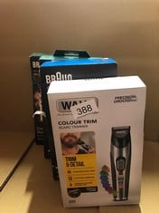 QUANTITY OF HEALTH & BEAUTY ITEMS TO INCLUDE WAHL COLOUR TRIM STUBBLE AND BEARD TRIMMER, TRIMMERS FOR MEN, BEARD TRIMMING KIT, MEN’S STUBBLE TRIMMERS, RECHARGEABLE TRIMMER, MALE GROOMING SET, BEARD C