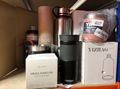 QUANTITY OF ITEMS TO INCLUDE CONTIGO BYRON SNAPSEAL TRAVEL MUG | STAINLESS STEEL THERMAL MUG | VACUUM FLASK | LEAK PROOF TUMBLER | COFFEE TO GO MUG WITH BPA FREE EASY-CLEAN LID | MATTE BLACK | 470 ML