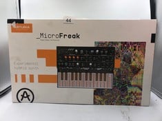 ARTURIA - MICRO FREAK SYNTHESIZER KEYBOARD - 25-KEY HYBRID SYNTH WITH PCB KEYBOARD, WAVETABLE & DIGITAL OSCILLATORS, ANALOG FILTERS BLUE.: LOCATION - A RACK