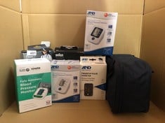 QUANTITY OF ITEMS TO INCLUDE A&D MEDICAL BLOOD PRESSURE MONITORS BHS APPROVED UK BLOOD PRESSURE MACHINES UA-611: LOCATION - E RACK