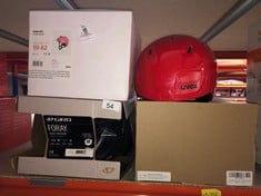 QUANTITY OF ITEMS TO INCLUDE CRANE MIPS ACTNUIM PINK MATT HELMET SIZE 59-62: LOCATION - A RACK