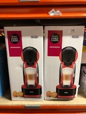 2 X NESCAFE DOLCE GUSTO INFINISSIMA : LOCATION - A RACK