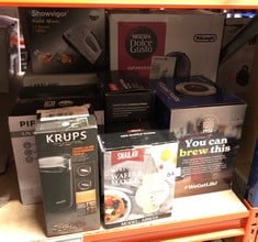 QUANTITY OF KITCHEN & APPLIANCES ITEMS TO INCLUDE BODUM CAFFETTIERA COFFEE MAKER, BLACK, 8 CUP: LOCATION - A RACK