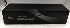 GHD DUET STYLE 2-IN-1 HOT AIR STYLER IN BLACK - TRANSFORMS HAIR FROM WET TO STYLED WITH AIR-FUSION TECHNOLOGY, BLACK.: LOCATION - A RACK