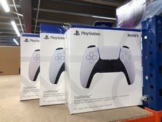 3 X SONY PLAYSTATION 5 DUALSENSE CONTROLLERS: LOCATION - B RACK