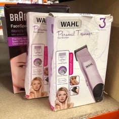 QUANTITY OF HEALTH & BEAUTY ITEMS TO INCLUDE BRAUN SILK-ÉPIL 5 POWER EPILATOR FOR FACE, BODY & LEG, 500 G: LOCATION - B RACK