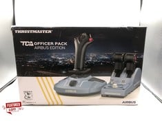 THRUSTMASTER TCA OFFICER PACK AIRBUS EDITION - COMPREHENSIVE FLIGHT CONTROL SYSTEM WITH SIDE STICK AND THROTTLE QUADRANT FOR PC.: LOCATION - A RACK