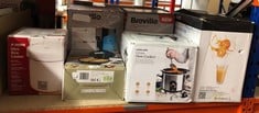 QUANTITY OF KITCHEN & APPLIANCES ITEMS TO INCLUDE SALTER DUAL OMELETTE MAKER Â€“ NON-STICK DEEP FILL COOKING PLATES, DOUBLE EGG COOKER, MAKES 2 OMELETTES, NO FLIPPING REQUIRED, COOK WITH LITTLE TO NO