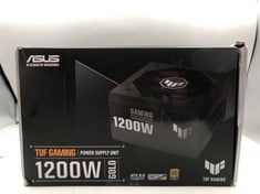 ASUS TUF GAMING 1200W GOLD (1200 WATT, FULLY MODULAR POWER SUPPLY, 80+ GOLD CERTIFIED, MILITARY-GRADE COMPONENTS, DUAL BALL BEARING, AXIAL-TECH FAN, PCB COATING, 10 YEAR WARRANTY).: LOCATION - A RACK