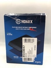 ELGATO HD60 X - STREAM AND RECORD IN 1080P60 HDR10 OR 4K30 WITH ULTRA-LOW LATENCY ON PS5, PS4/PRO, XBOX SERIES X/S, XBOX ONE X/S, IN OBS AND MORE, WORKS WITH PC AND MAC.: LOCATION - A RACK