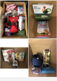 QUANTITY OF PET PRODUCTS ITEMS TO INCLUDE HALTI NO PULL HARNESS SIZE MEDIUM, PROFESSIONAL DOG HARNESS TO STOP PULLING ON THE LEAD, EASY TO USE, ANTI-PULL TRAINING AID, ADJUSTABLE, REFLECTIVE AND BREA