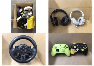 QUANTITY OF TECH & GAMING ITEMS TO INCLUDE CAMO TURTLE BEACH HEADSET: LOCATION - C RACK