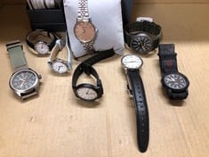 QUANTITY OF WATCHES TO INCLUDE LADIES TIMEX SILVER WATCH: LOCATION - C RACK