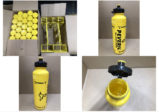 QUANTITY OF PEVERIL SPORTS WATER BOTTLES APPROX 70 BOTTLES: LOCATION - C RACK