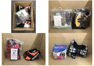 QUANTITY OF PET ITEMS TO INCLUDE JULIUS K9 HARNESS: LOCATION - D RACK