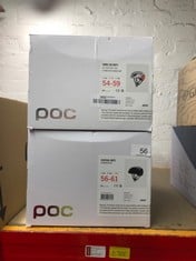 POC VENTRAL MIPS ROAD BIKE HELMET - AERODYNAMIC PERFORMANCE, SAFETY AND VENTILATION FOR OPTIMISED PROTECTION, URANIUM BLACK & POC OMNE MIPS HELMET 54-59CM: LOCATION - A RACK