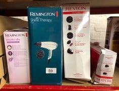 QUANTITY OF HEALTH & BEAUTY ITEMS TO INCLUDE REVLON RVDR5823UK HARMONY DRY & STYLE 1600W HAIR DRYER: LOCATION - A RACK