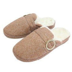 8 X CORIFEI SLIPPERS FOR WOMEN ARCH SUPPORT HOUSE SLIP ON WITH FLUFFY INSOLE - TOTAL RRP £106: LOCATION - B RACK