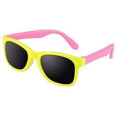 30 X CGID KIDS SUNGLASSES GIRLS BOYS, POLARISED TEEPEE TODDLER SUNGLASSES,FLEXIBLE CHILDREN SUNGLASSES UV400 AGE 3-10,K25 - TOTAL RRP £250: LOCATION - A RACK