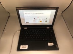 LENOVO 300E CHROMEBOOK 2ND GEN 32GB LAPTOP.. INTEL CELERON N4020 CPU @ 1.10GHZ, 4GB RAM,: LOCATION - A RACK