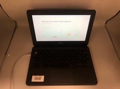 DELL CHROMEBOOK 3100 16GB LAPTOP.. INTEL CELERON N4020 @ 1.1 GHZ, 4GB RAM, 11.5" SCREEN: LOCATION - A RACK