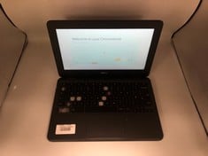 DELL CHROMEBOOK 3100 16GB LAPTOP.. INTEL CELERON N4020 @ 1.1 GHZ, 4GB RAM, 11.5" SCREEN: LOCATION - A RACK