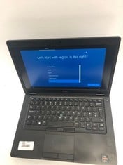 DELL LATITUDE 5495 256GB LAPTOP: MODEL NO P72G. RYZEN 5 PRO 2500U, 8GB RAM, 14.0" SCREEN: LOCATION - A RACK