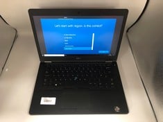 DELL LATITUDE 5495 256GB LAPTOP IN BLACK: MODEL NO P72G (NONE). AMD RYZEN 5 PRO 2500U W/ RADEON VEGA MOBILE GFX, 16GB RAM, 14.0" SCREEN: LOCATION - A RACK