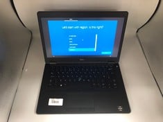 DELL LATITUDE 5495 256GB LAPTOP IN BLACK: MODEL NO P72G (NONE). AMD RYZEN 5 PRO 2500U W/ RADEON VEGA MOBILE GFX, 8GB RAM, 14.0" SCREEN: LOCATION - A RACK