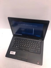 DELL LATITUDE 5495 256GB LAPTOP IN BLACK: MODEL NO P72G (NONE). AMD RYZEN 5 PRO 2500U W/ RADEON VEGA MOBILE GFX, 16GB RAM, 14.0" SCREEN: LOCATION - A RACK