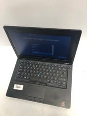 DELL LATITUDE 5495 256GB LAPTOP IN BLACK: MODEL NO P72G (NONE). AMD RYZEN 5 PRO 2500U W/ RADEON VEGA MOBILE GFX, 8GB RAM, 14.0" SCREEN: LOCATION - A RACK