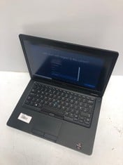 DELL LATITUDE 5495 256GB LAPTOP IN BLACK: MODEL NO P72G (NONE). AMD RYZEN 5 PRO 2500U W/ RADEON VEGA MOBILE GFX, 16GB RAM, 14.0" SCREEN: LOCATION - A RACK