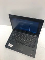 DELL LATITUDE 5495 256GB LAPTOP IN BLACK: MODEL NO P72G (NONE). AMD RYZEN 5 PRO 2500U W/ RADEON VEGA MOBILE GFX, 16GB RAM, 14.0" SCREEN: LOCATION - A RACK