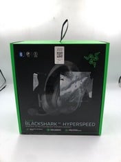 RAZER BLACKSHARK V2 HYPERSPEED FOR PC - WIRELESS ULTRA-LIGHTWEIGHT ESPORTS HEADSET (280G, HYPERCLEAR SUPER WIDEBAND MIC, TRIFORCE TITANIUM 50 MM DRIVERS, BLUETOOTH) BLACK.: LOCATION - A RACK