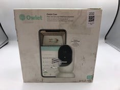 OWLET BABY MONITOR CAMERA: LOCATION - A RACK