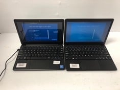 2X GEOBOOK 1E INTEL CELERON N4020 , 4GB RAM, 64GB + GEOBOOK 1E, INTEL CELERON N3450, 4GB RAM, 64GB  LAPTOP..: LOCATION - A RACK