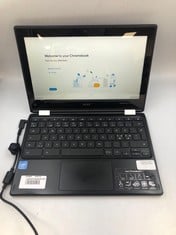 X2 ACER CHROMEBOOK C738T 32GB LAPTOP: MODEL NO N15Q8. INTEL CELERON N3160, 4GB RAM,: LOCATION - A RACK