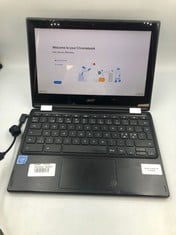 X2 ACER CHROMEBOOK C738T 32GB LAPTOP: MODEL NO N15Q8. INTEL CELERON N3160, 4GB RAM,: LOCATION - A RACK