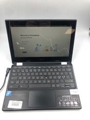 X2 ACER CHROMEBOOK C738T 32GB LAPTOP: MODEL NO N15Q8. INTEL CELERON N3160, 4GB RAM,: LOCATION - A RACK