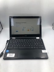 X2 ACER CHROMEBOOK C738T 32GB LAPTOP: MODEL NO N15Q8. INTEL CELERON N3160, 4GB RAM,: LOCATION - A RACK