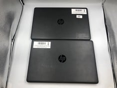 2X HP 255 G7 NOTEBOOK PC LAPTOP, AMD ATHLON SILVER 3050U, 4GB RAM  LAPTOP. (SMASHED / SALVAGE / SPARES).: LOCATION - A RACK