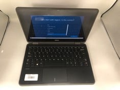 DELL LATITUDE 3189 128GB LAPTOP: MODEL NO P26T001. INTEL PENTIUM CPU N4200 @ 1.10GHZ, 8GB RAM, 11.5" SCREEN: LOCATION - TOP 50 RACK