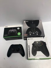 QUANTITY OF ITEMS TO INCLUDE XBOX CARBON BLACK CONTROLLER: LOCATION - A RACK