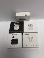 QUANTITY OF ITEMS TO INCLUDE BOMAKER TRUE WIRELESS EARBUDS: LOCATION - A RACK