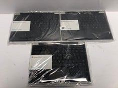 3 X MICROSOFT SURFACE PRO 4 TYPE COVER: LOCATION - A RACK