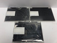 3 X MICROSOFT SURFACE PRO 4 TYPE COVER: LOCATION - A RACK