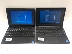 2X GEOBOOK E1 LAPTOPS.  [JPTE74484]: LOCATION - B RACK