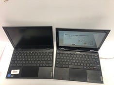 LENOVO 300E CHROMEBOOK 2ND GEN 4GB RAM 32GB STORAGE + LENOVO 100E CHROMEBOOK 2ND GEN 4GB RAM 32GB STORAGE  LAPTOP..: LOCATION - B RACK