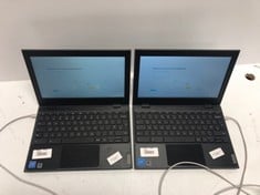 2X LENOVO 100E CHROMEBOOK 2ND GEN 4GB RAM 32GB STORAGE  LAPTOP..: LOCATION - B RACK